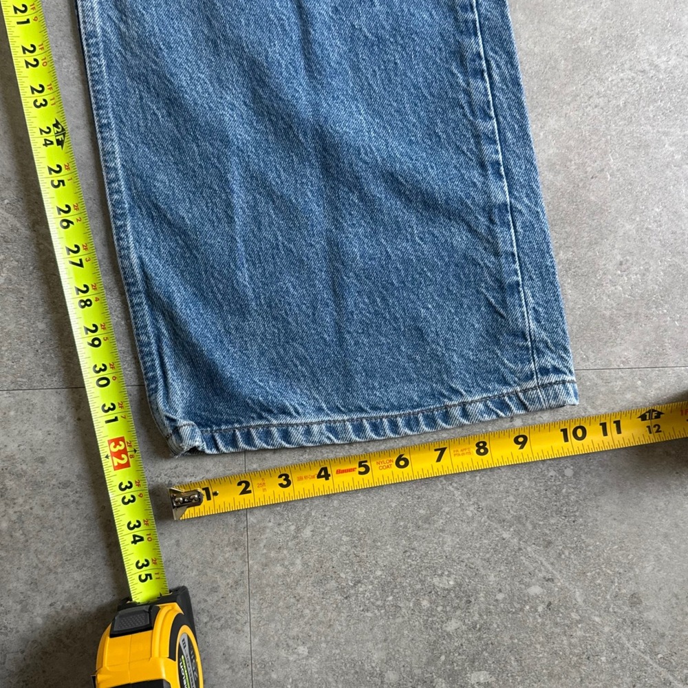Reformation Cary High Rise Slouchy Wide Leg Jeans Size 23 - Picture 6 of 6